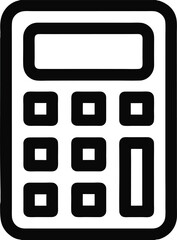 Calculator Icon for Financial and Mathematical Operations