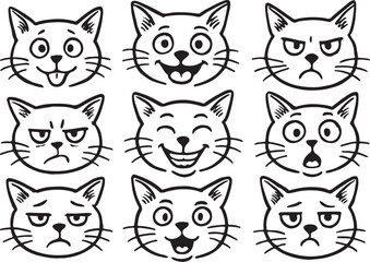 set of cats