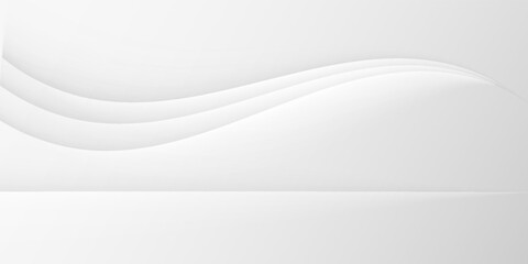 Simple and clean light box space vector design background. Stylish gray abstract card. Trendy blank backdrop texture. Design banner. Silver gray gradient empty room. vector dynamic illustration