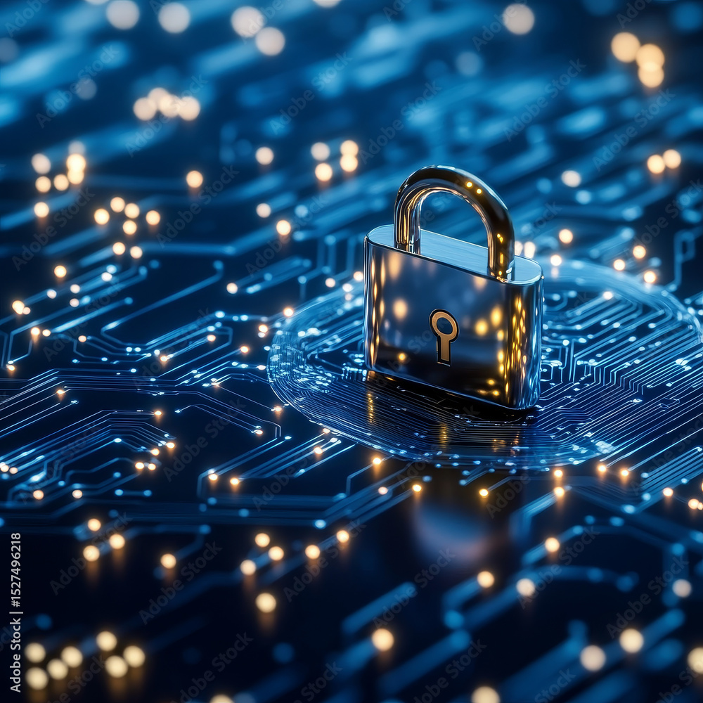 Aufkleber businessmen's connections are protected through telecommunications security protocols that ensure en