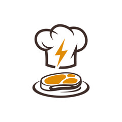 Electric Chef Steakhouse Logo
