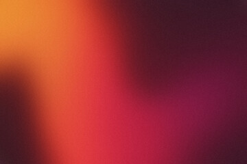Abstract gradient background with a blend of orange, red, and maroon colors, creating a smooth...