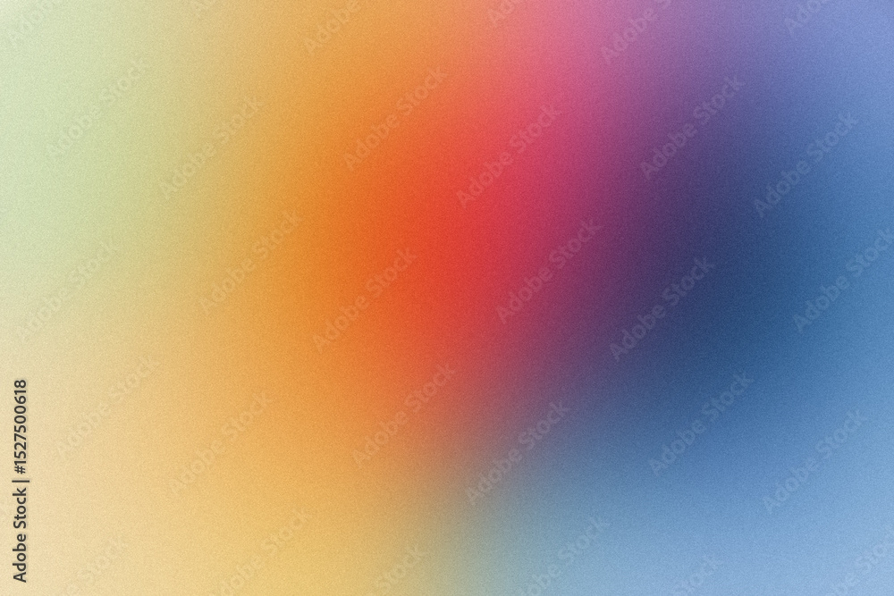 Wall mural abstract gradient background with a blend of pastel and vibrant colors, creating a smooth and dreamy