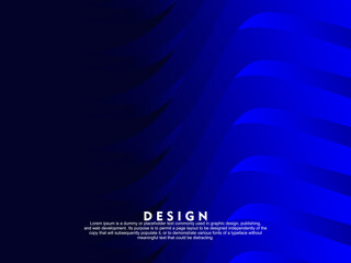 Premium background design with dark blue luxury motif. Vector horizontal template, for digital luxury business banner, contemporary formal invitation, luxury voucher, gift certificate, etc.