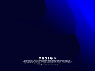 Premium background design with dark blue luxury motif. Vector horizontal template, for digital luxury business banner, contemporary formal invitation, luxury voucher, gift certificate, etc.