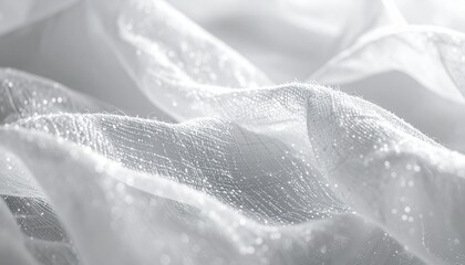 A floating aerogel surface texture that’s light and cloudlike.