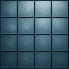 Naklejka premium Slate-Gray Frosted Glass Lattice with Fractal Etchings