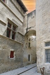 Fototapeta premium Saint-Remy-de-Provence in France, ancient houses