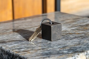 a modren key chain