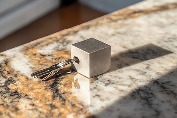 a modren key chain