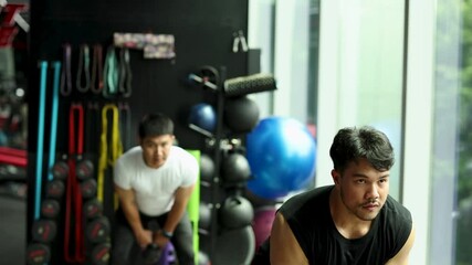 Kettlebell Workout in Bangkok Gym