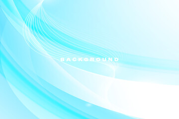 Abstract Blue Background with Subtle Wave Graphics and Light Textures