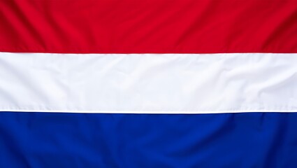 Netherlands Flag A Symbol of Dutch History, Culture, and National Pride, Featuring the Iconic Red, White, and Blue Stripes
