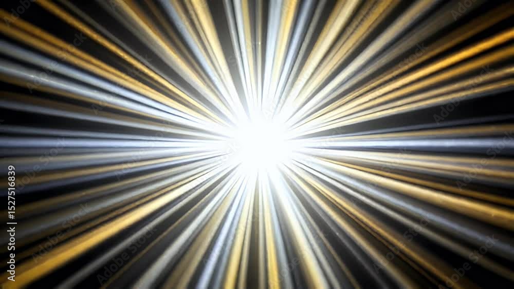 Poster dynamic burst of light vibrant rays of energy and illumination in abstract background that captivate