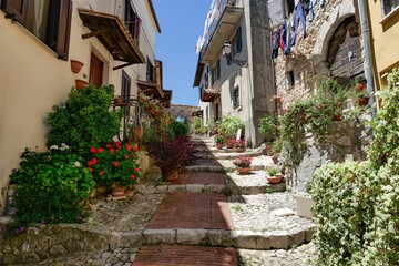 The village of Veroli in Lazio, Italy.