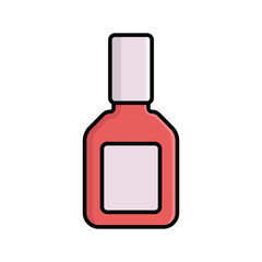 correction fluid icon vector design template