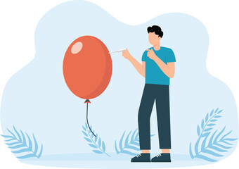 Strong economic structure and robust and tough stock or company, bitcoin or crypto currency to hedge against money and resilience and hard to explode, tough and strong balloon make needle bent.
