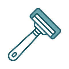 razor icon vector design template simple and clean