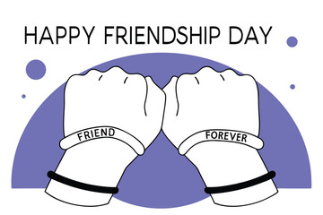 Digital illustration of two hands clasped together in a symbolic gesture of unity and connection