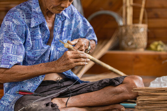 Traditional broom reinforced by skilled artisan hands