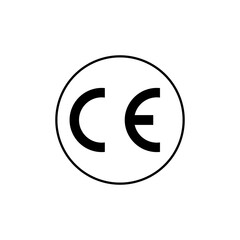 CE VECTOR ICON