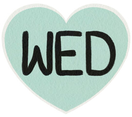 hand drawn cute journal elements, diary and planner