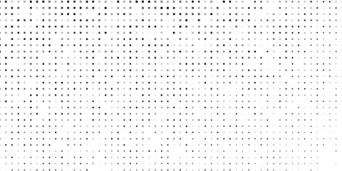 Illustration dotted halftone gradient texture. Vanishing polka dot background. Repeating dots gradation design simple abstract modern art