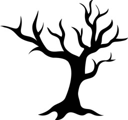 tree silhouette vector