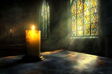 candle in the window