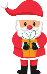 cartoon santa claus
