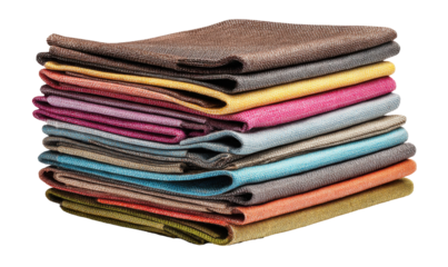 A Colorful Collection of  Premium Leather Samples for Diverse Design Applications