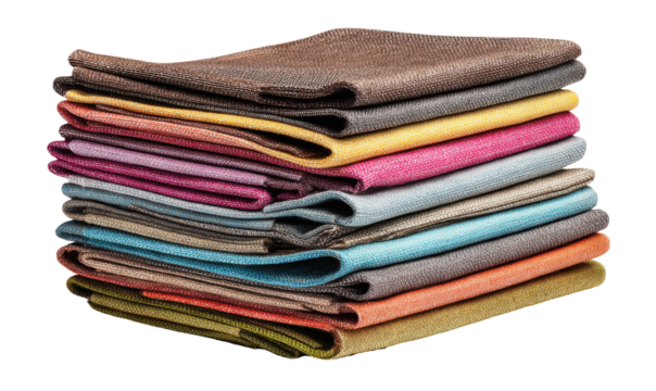 A Colorful Collection of  Premium Leather Samples for Diverse Design Applications