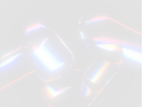 Light passes through a transparent crystal, bouncing off the prism glow and scattering into sparkles, then fading behind a radiant crystal with neon shimmer PNG background PNG.