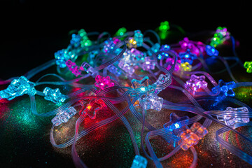  Bokeh of Colorful Christmas Lights