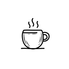handdrawn mug icon