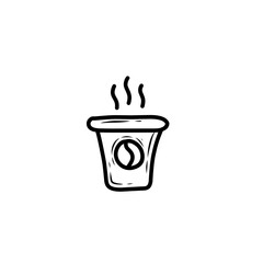 handdrawn mug icon