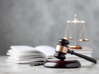 National Blame Someone Else Day Legal Concept with Judges Gavel and Scales - Spring Tax Season and Earth Day Compliance for Law Firms and Advisors