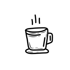 handdrawn mug icon