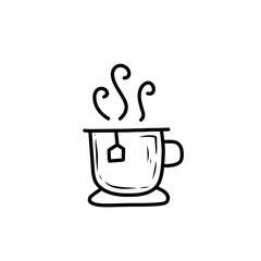 handdrawn mug icon