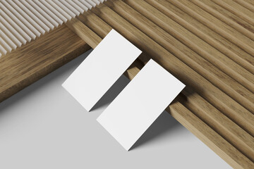 Clean Minimal Business Card Mockup for showcasing your design to clients