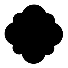 Silhouette Islamic window Illustration