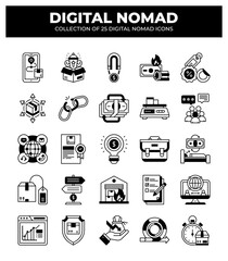 Digital Nomad Icons: Ultimate Guide to Remote Work and Online Business