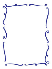 Line art frame