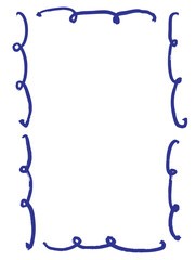Line art frame