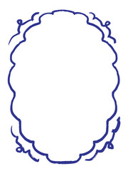 Line art frame