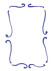 Line art frame