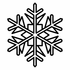 snowflake vector illustration