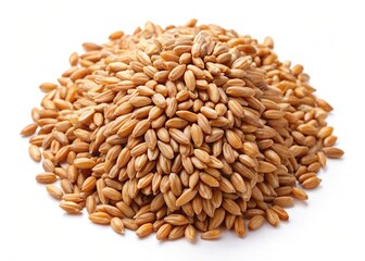 Obraz premium spelt isolated on white background