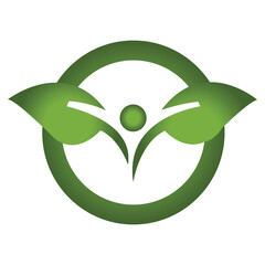 Healthy life logos vector