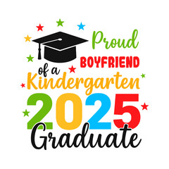 Kindergarten Graduate Proud Brother Celebrating Achievement with Smile at Ceremony
